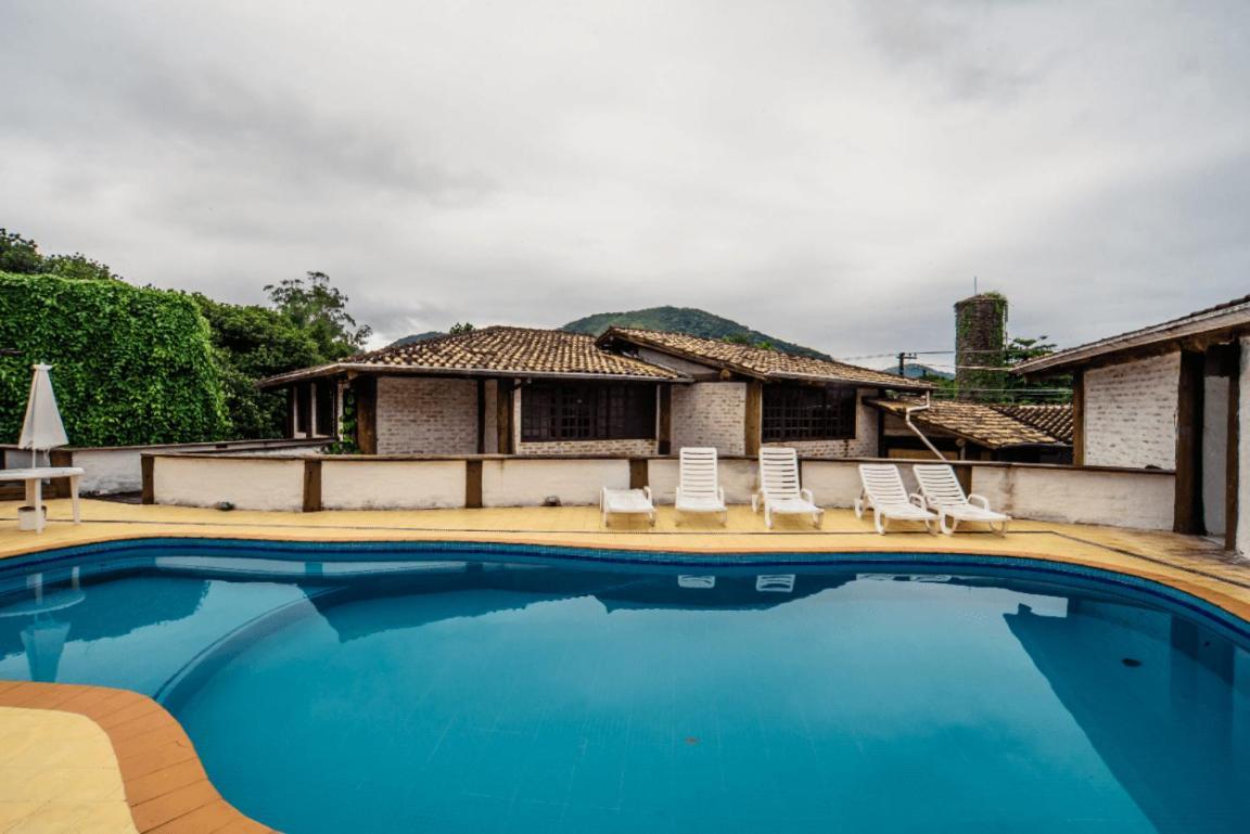 فيلا ساو سيباستياوفي Flat 22 - 60M Da Praia - Conforto E Baixo Custo المظهر الخارجي الصورة